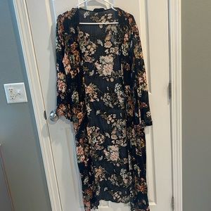 Flowy cover up, bought from local boutique